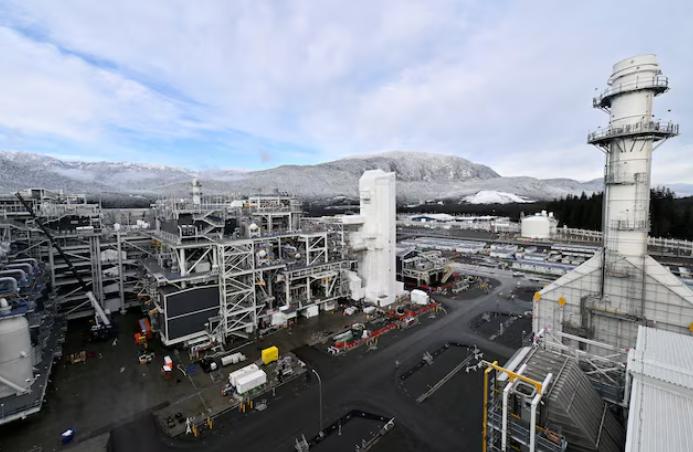 加拿大液化天然氣工廠在基蒂馬特實(shí)現(xiàn)首批出口液化天然氣生產(chǎn)