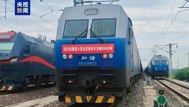 突破80000列！