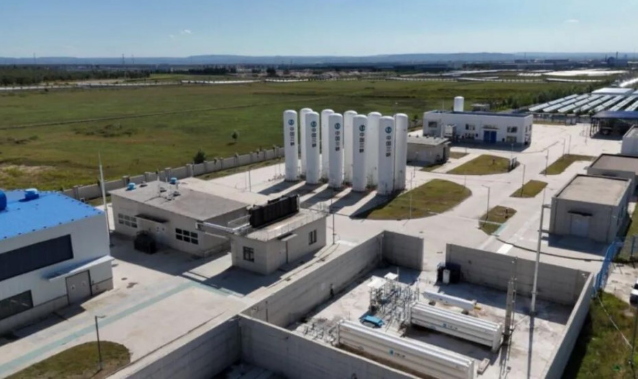 三峽集團綠氫制儲運加一體化示范項目在內蒙古完成調試