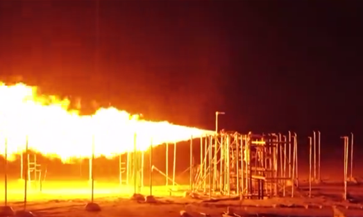 我國完成首次全尺寸高壓純氫管道泄漏噴射火試驗